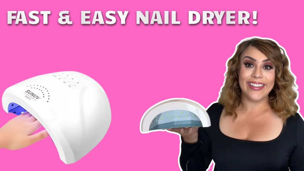 SUNUV 2-in-1 LED UV Nail Lamp Review | Fast & Professional Gel Nail Dryer! 💅✨