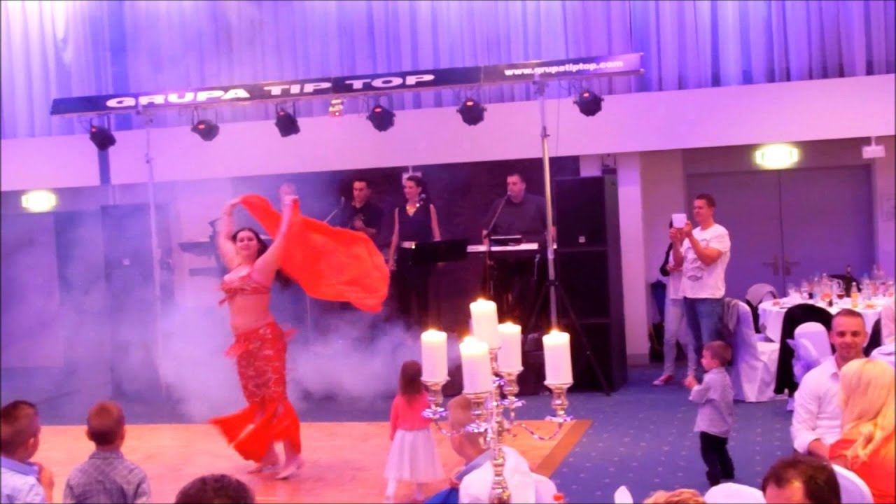 Swiss Bellydancer Shaima performing on Arabian/Croatian wedding