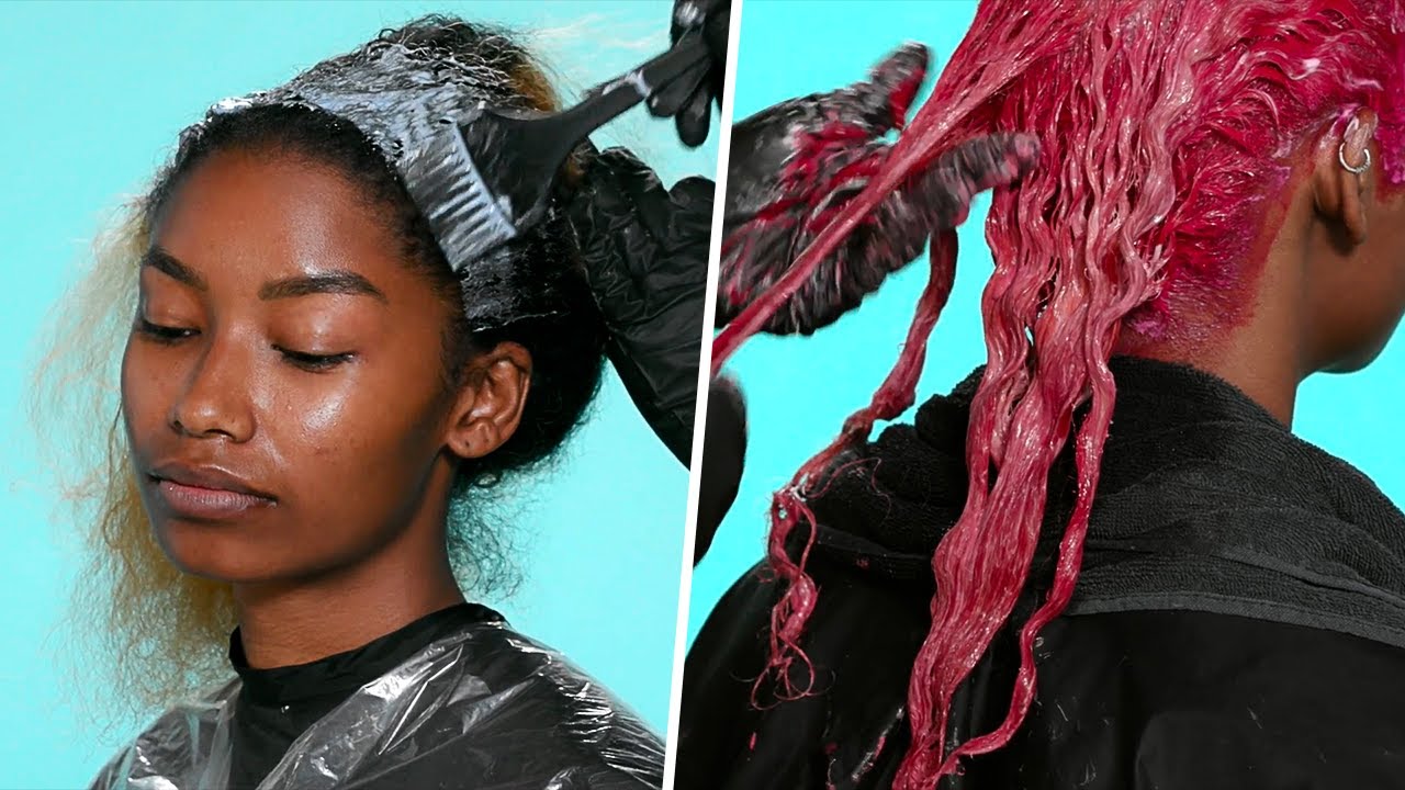 EXTREME Hair Makeover On Natural Hair