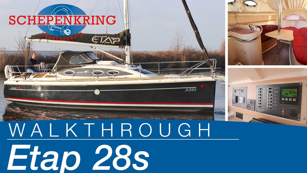 Etap 28s for sale | Yacht Walkthrough | @ Schepenkring Lelystad | 4K