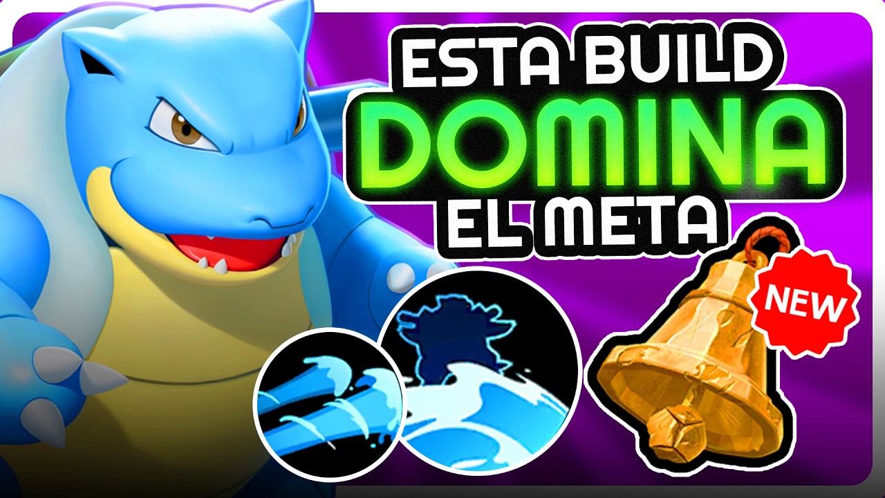 DEBERIAN NERFEAR ESTE ITEM CON BLASTOISE | Pokemon Unite