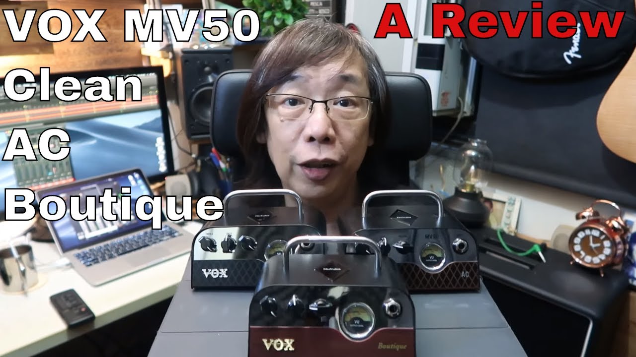 The VOX MV50 Clean, AC, Boutique & BC120 Cab
