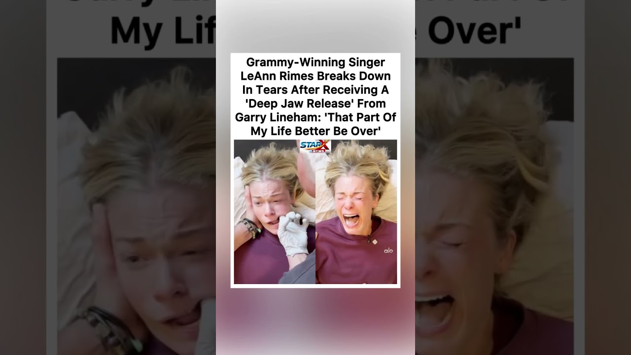 LeAnn Rimes Jaw Drama 😳#LeAnnRimes #DeepJawRelease #GarryLineham #ViralMeme #shorts  #trending