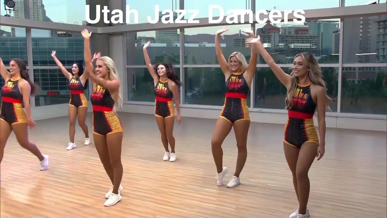 Utah Jazz Dancers - NBA Dancers - 6/2/2021 Halftime dance performance -- Jazz vs Grizzlies