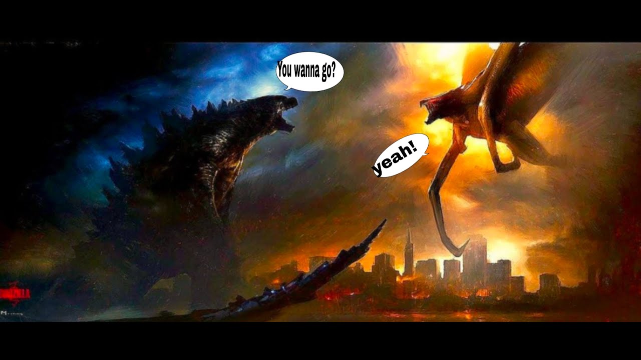 Godzilla 2014 final fight voice over