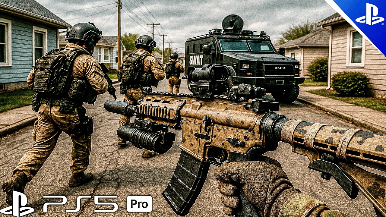 Ready or Not PS5 - Twisted Nerve Mission | Tactical SWAT Gameplay in 4K