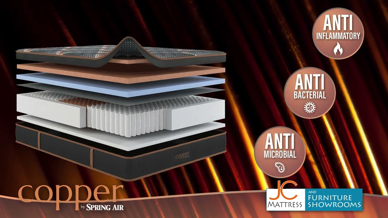 Copper by Spring Air with Free Adjustable Base - 30 Seconds - No Hours