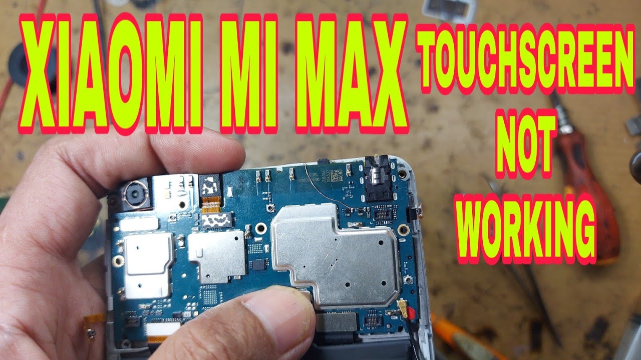 XIAOMI MI MAX TIDAK BISA DISENTUH//TOUCHSCREEN NOT WORKING