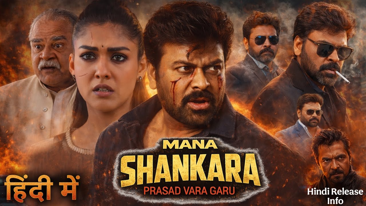 Mana Shankara Vara Prasad Garu Movie Hindi Dubbed Release Date Update | Chiranjeevi | January 2026