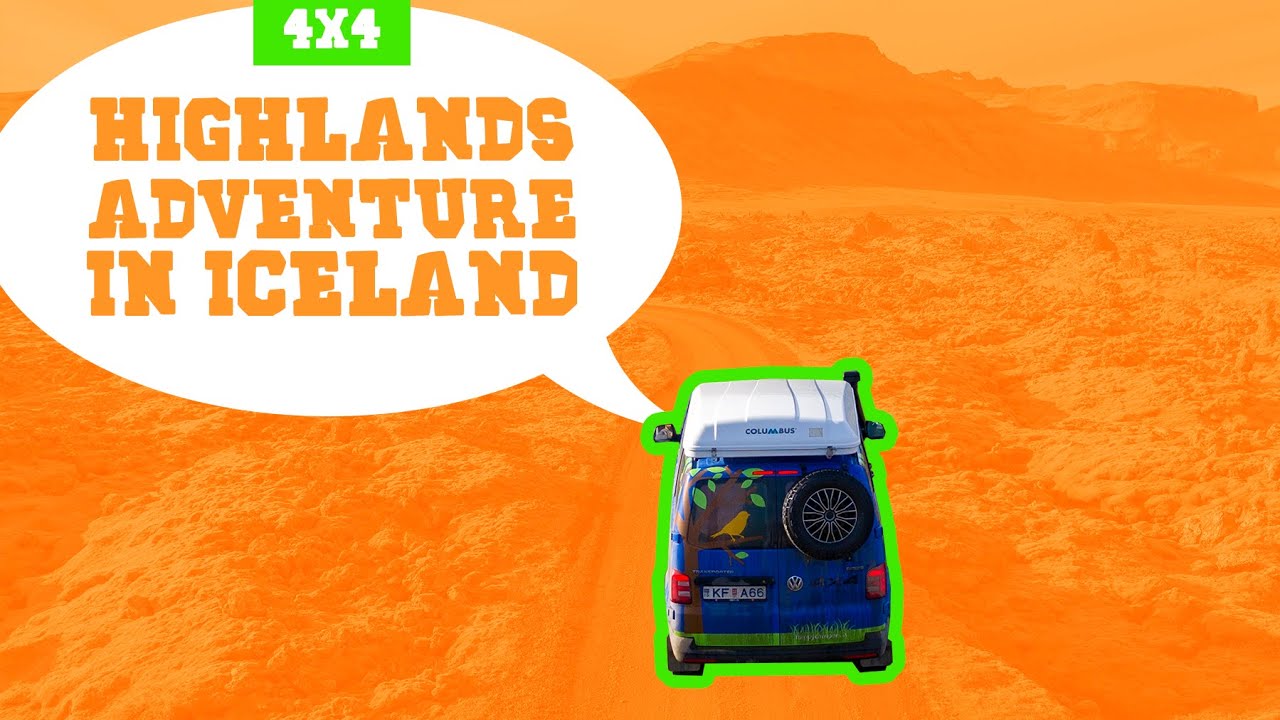 Icelandic Highlands with Happy Campers