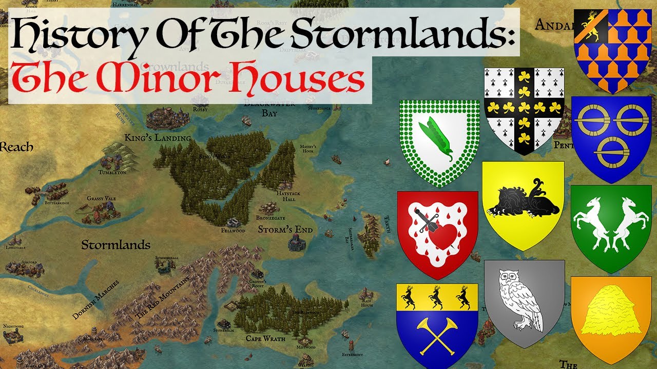 The Minor House Of The Stormlands | House Of The Dragon / Game Of Thrones History and Lore