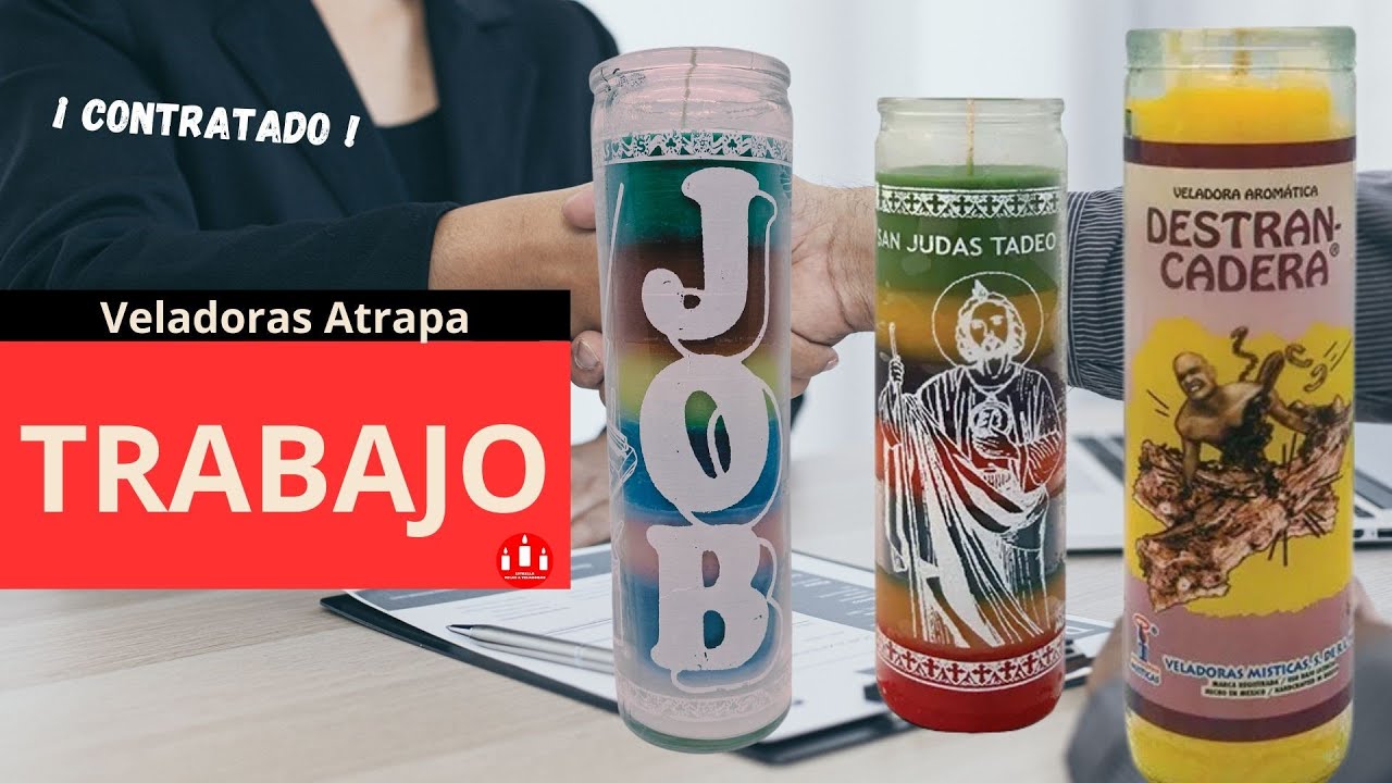 QUE VELADORAS son BUENAS para el TRABAJO? || 5 Velas CUMPLIDORAS para CONSEGUIR EMPLEO🕯️💼✅