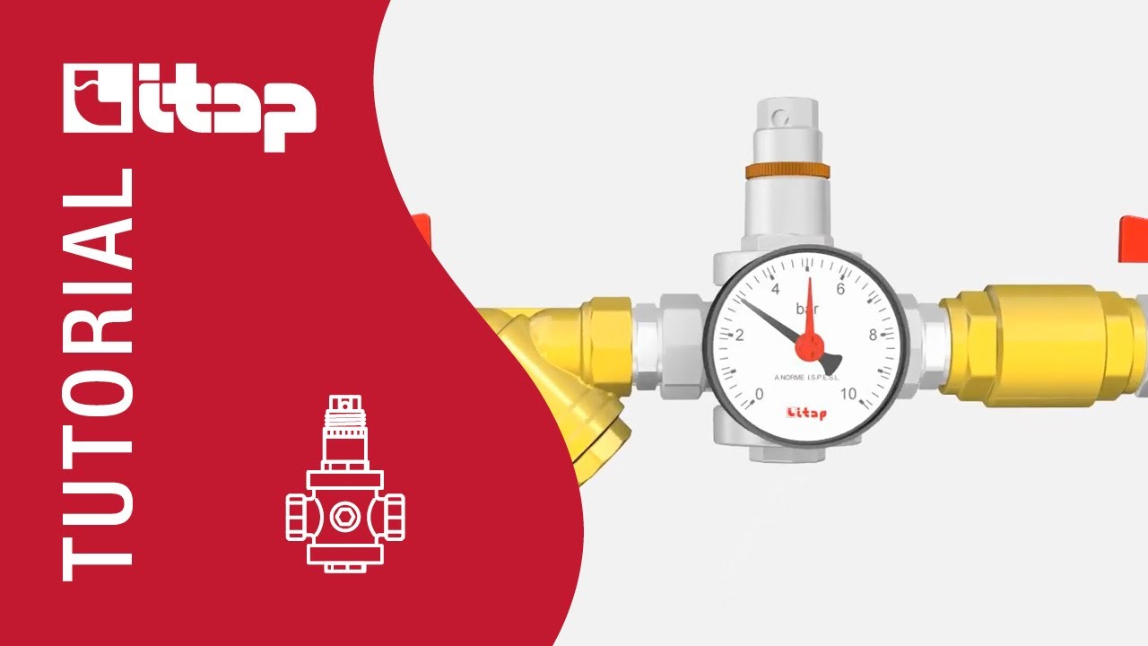Installation of pressure reducing valve - 143 series EUROPRESS ITAP