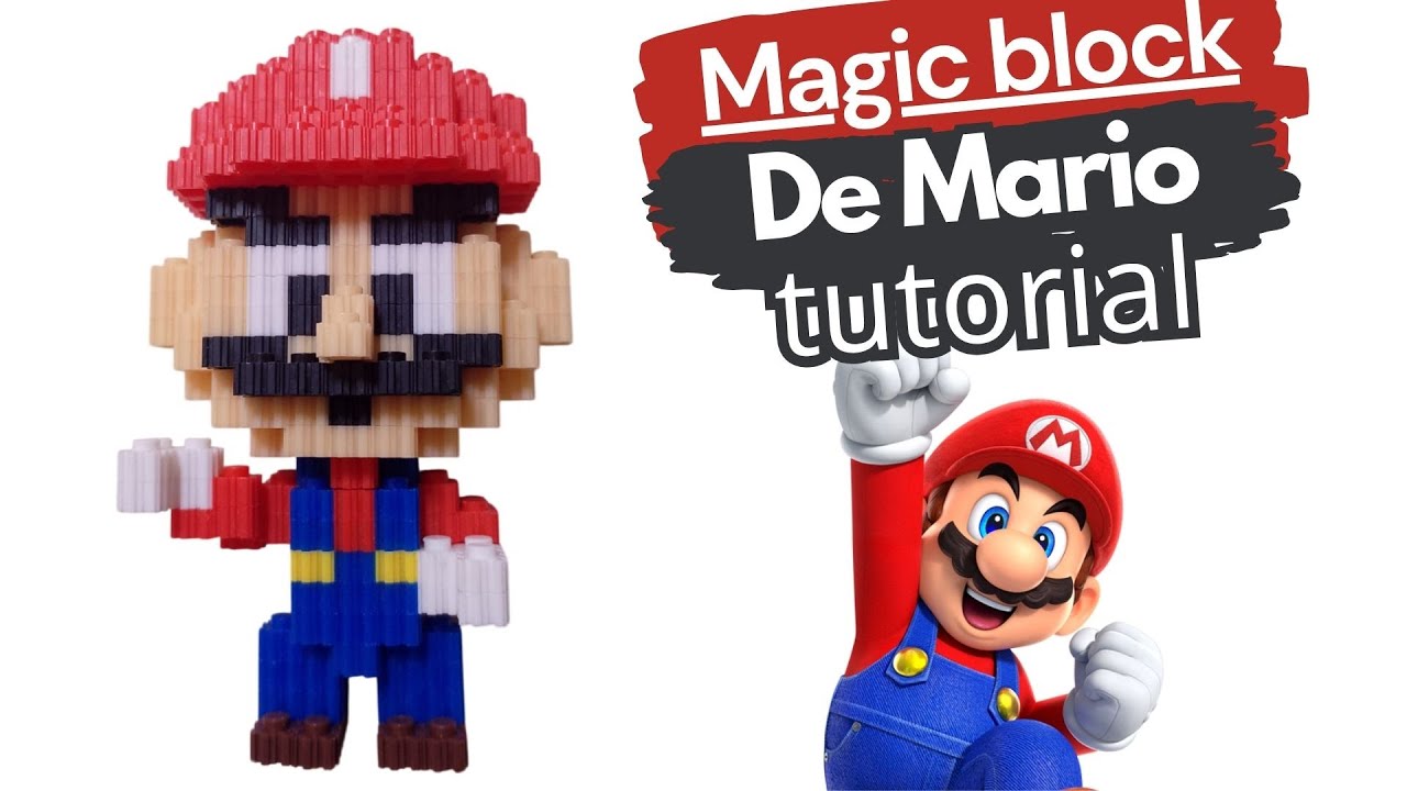 Como construir a Mario| Magic Block instrucciones #mariobros