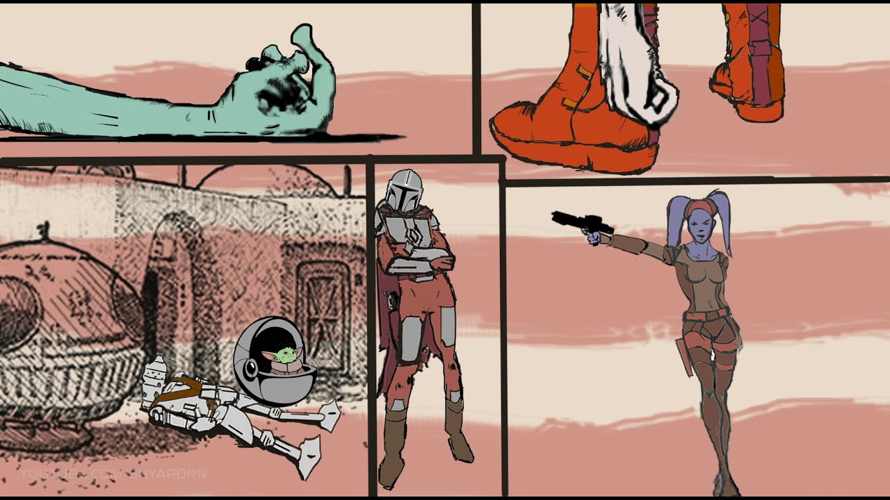 The Mandalorian in The Wild Wild West (Alternate Intro Mashup)