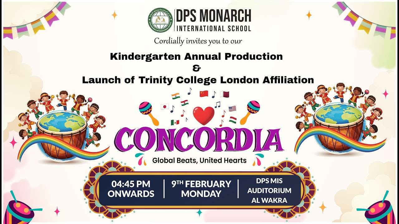 Kindergarten Annual Production & Launch of Trinity College London Affiliation