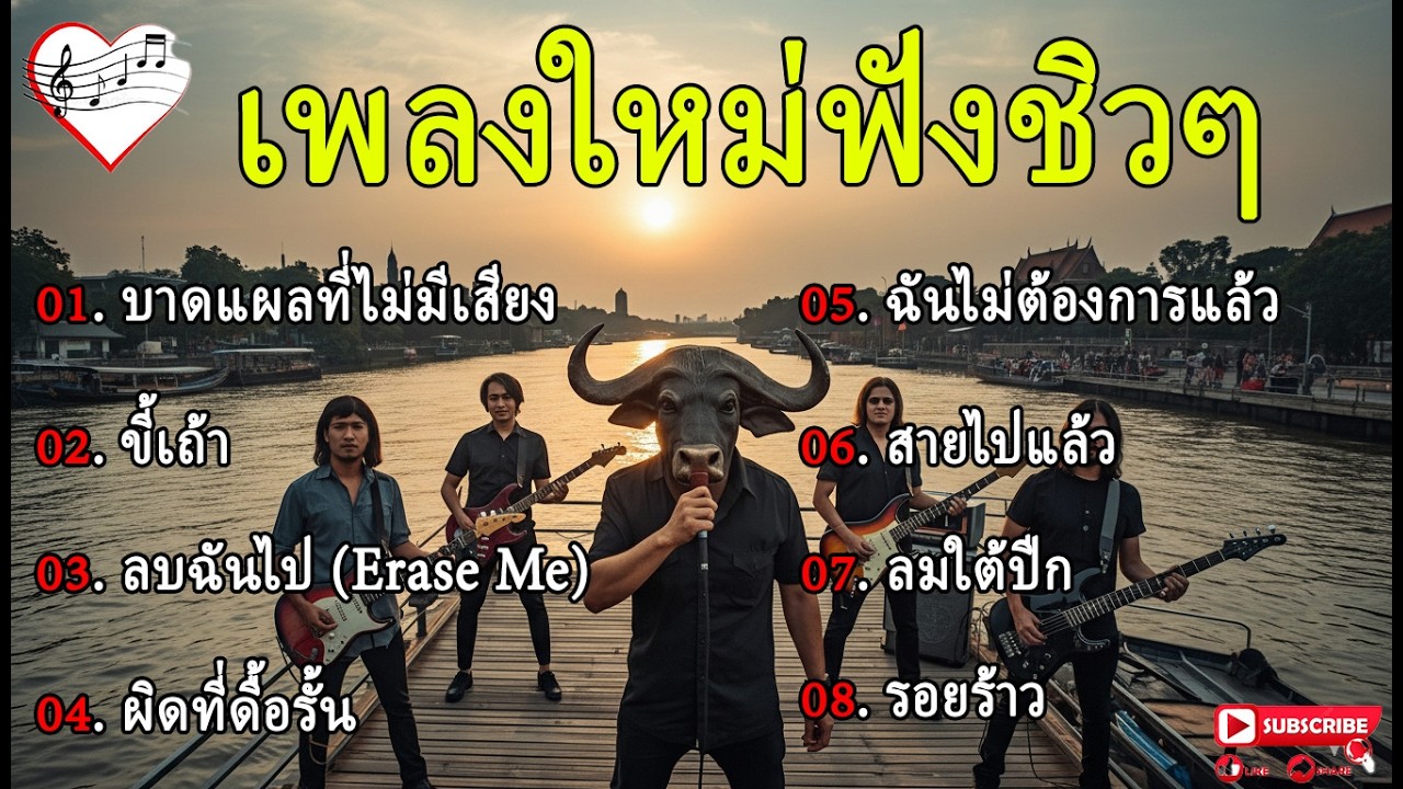 🎧 รวมเพลงฟังสบาย Chill | ฟังเพลิน ทำงาน นอน อ่านหนังสือ