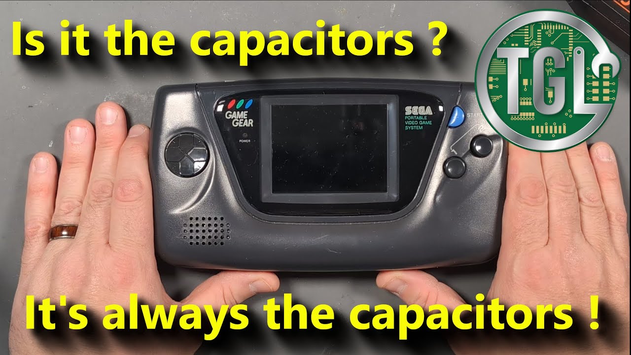 Sega Game Gear Won't Play Games ! Let's Fix It !