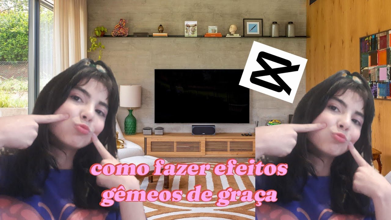 Como fazer o efeito g&ecirc;meas de gra&ccedil;a!! *Capcut