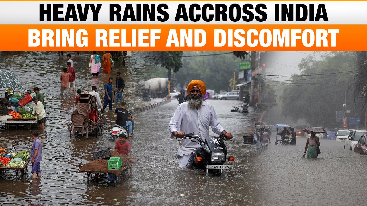 LIVE | Monsoon Update: Active Rains Across India Bring Relief and Discomfort | News9