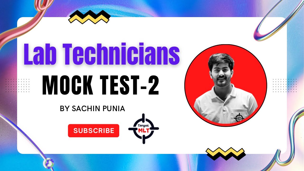 Lab Technician MCQs Mock Test-2 #labassitant #labattendant #labtechnician #labsuperintendent #2026