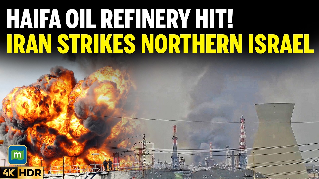 HAIFA OIL REFINERY HIT! Iranian Attack Rocks Northern Israel