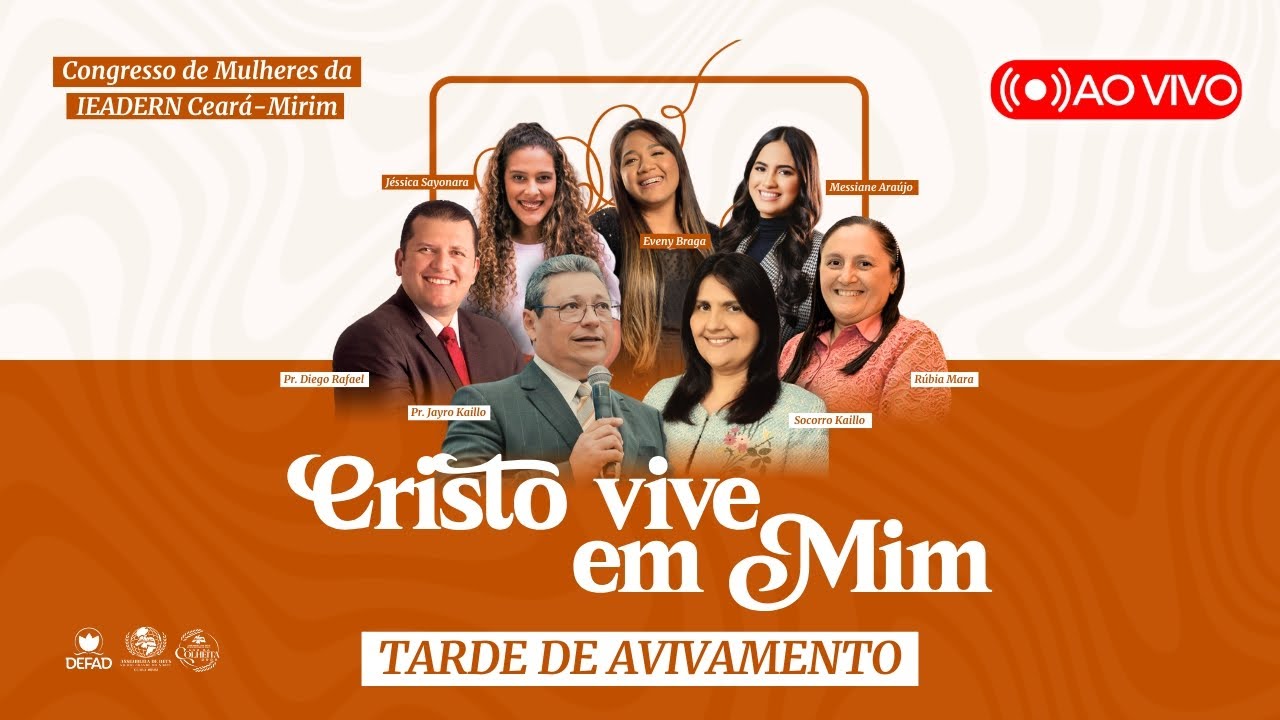 Congresso de Mulheres 2025 (2° Dia -  Tarde) - Siga → @ieadern_cearamirim!