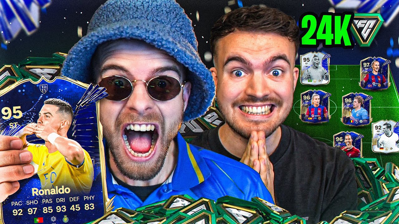 NEUER EA FC 24 ACCOUNT / 1H / 24.000 EA POINTS 🤔😱 TOTY ACCOUNT BATTLE vs JULIUS 🏆