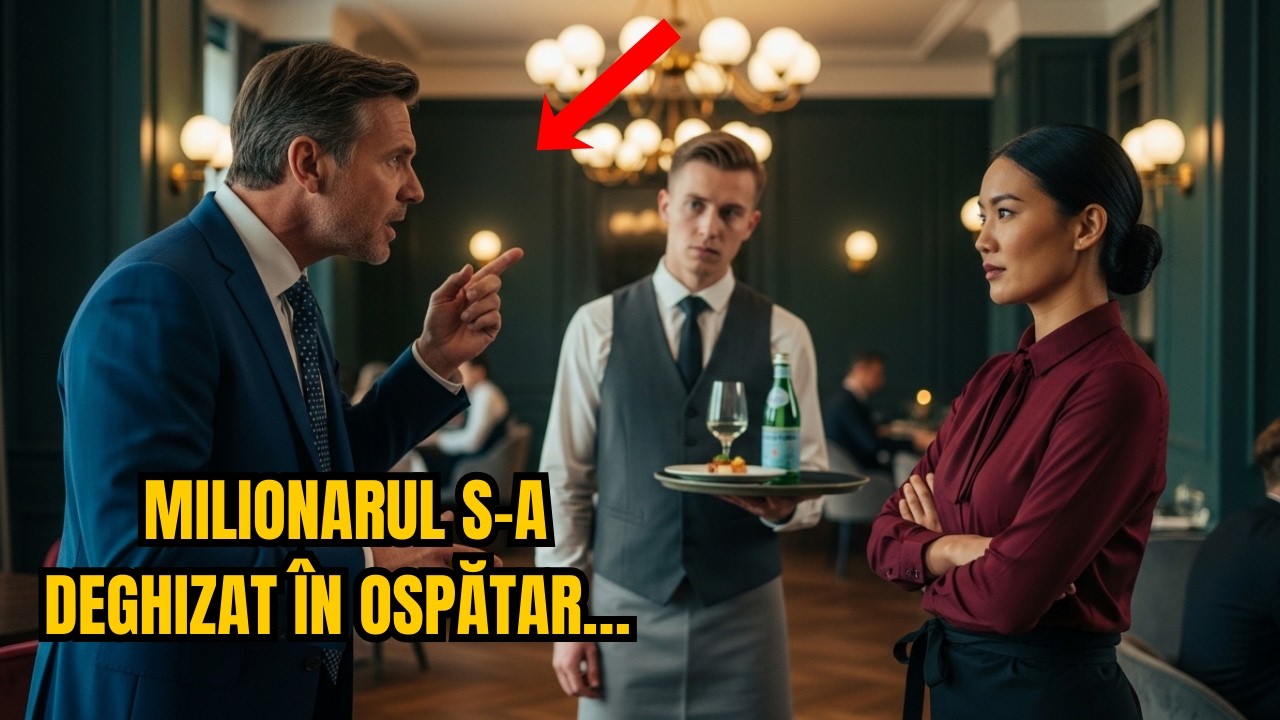 😱 MANAGERUL a umilit-o în fața tuturor… fără să știe că OSPĂTARUL era MILIONARUL care îi pregătea...