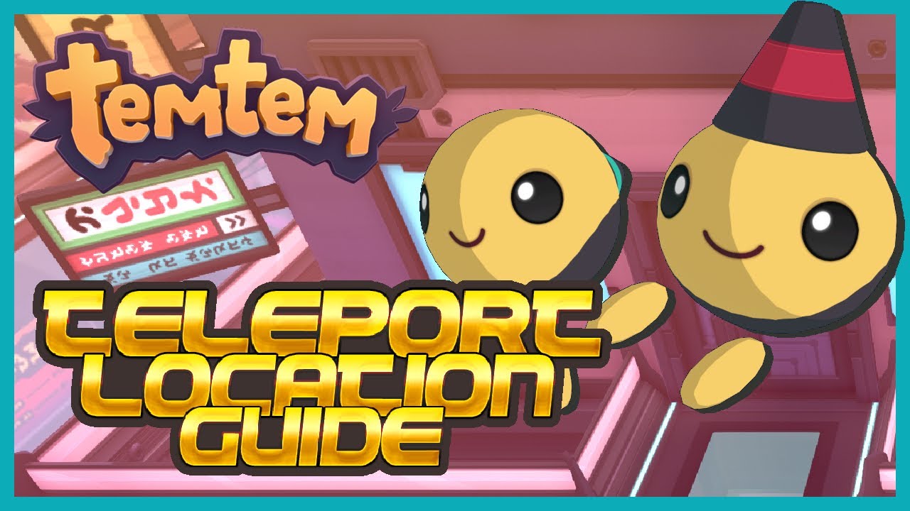 TEMTEM TELEPORT POINT LOCATION GUIDE - Every New Fast Travel Point in Cipanku Island Update!