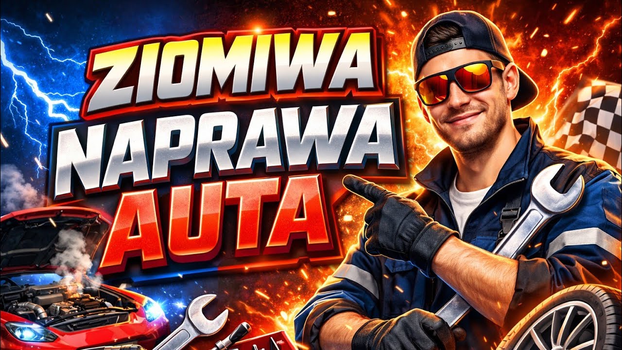Naprawiamy Auto w śniegu...