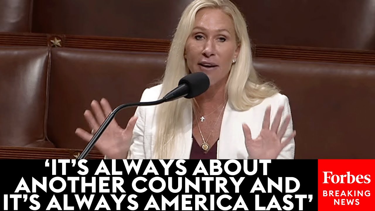 JUST IN: Marjorie Taylor Greene Hammers 'America Last Congress' Over NDAA Funding For Taiwan
