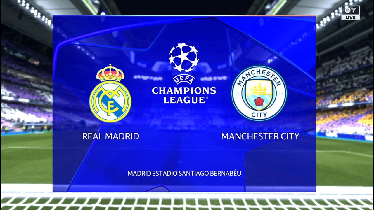 UEFA Champions League 25/26 Round of 16 - Real Madrid v Manchester City