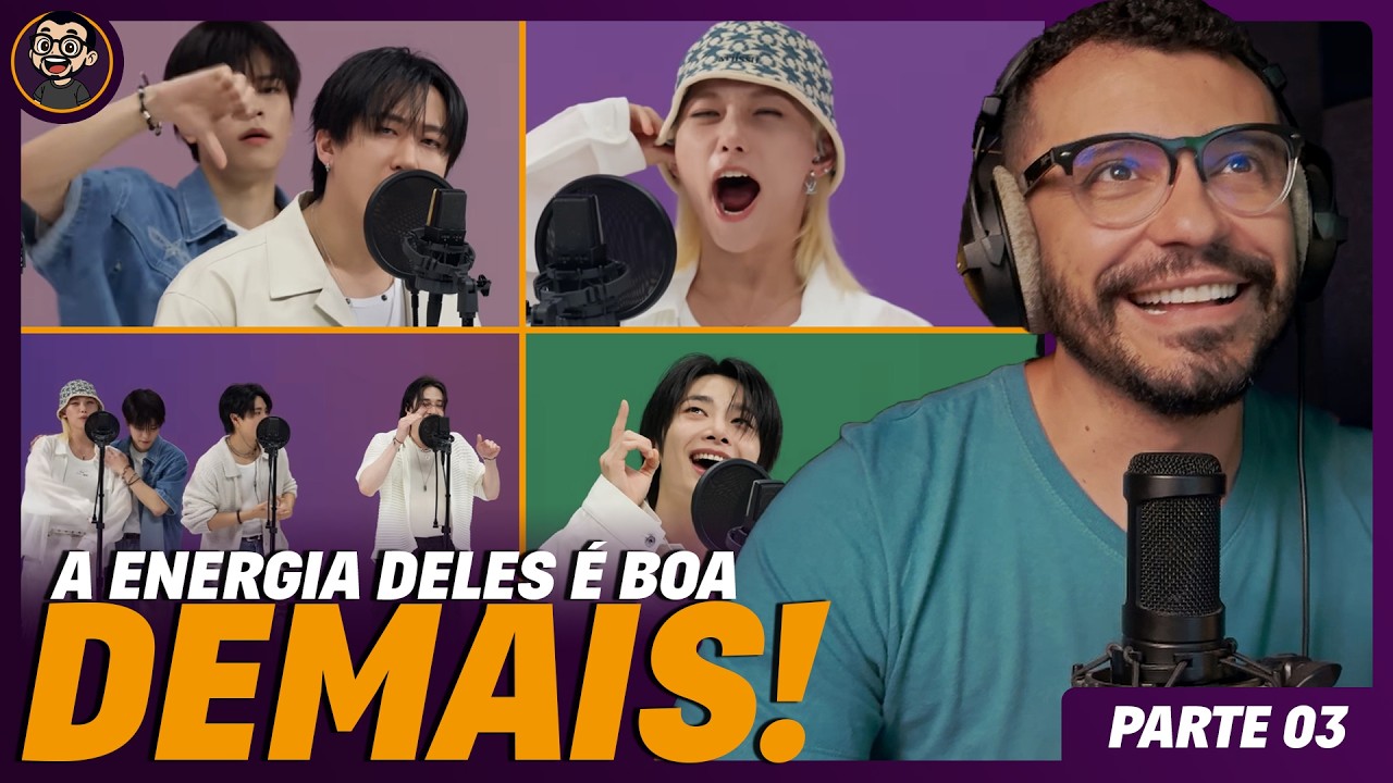 PROFESSOR de CANTO analisa os VOCAIS do STRAY KIDS no KILLING VOICE - PARTE 03