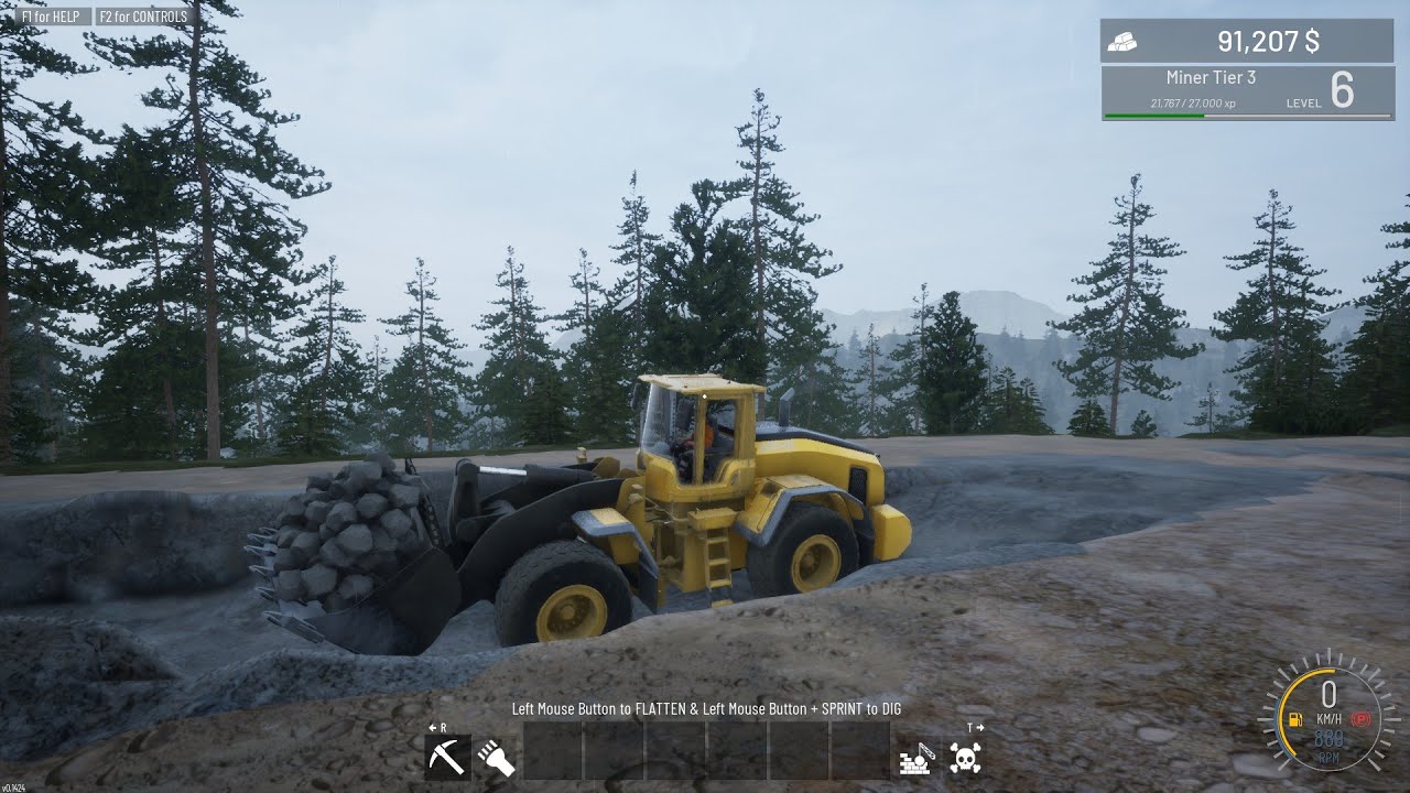 Out of Ore | Saving up for wash plant and roller