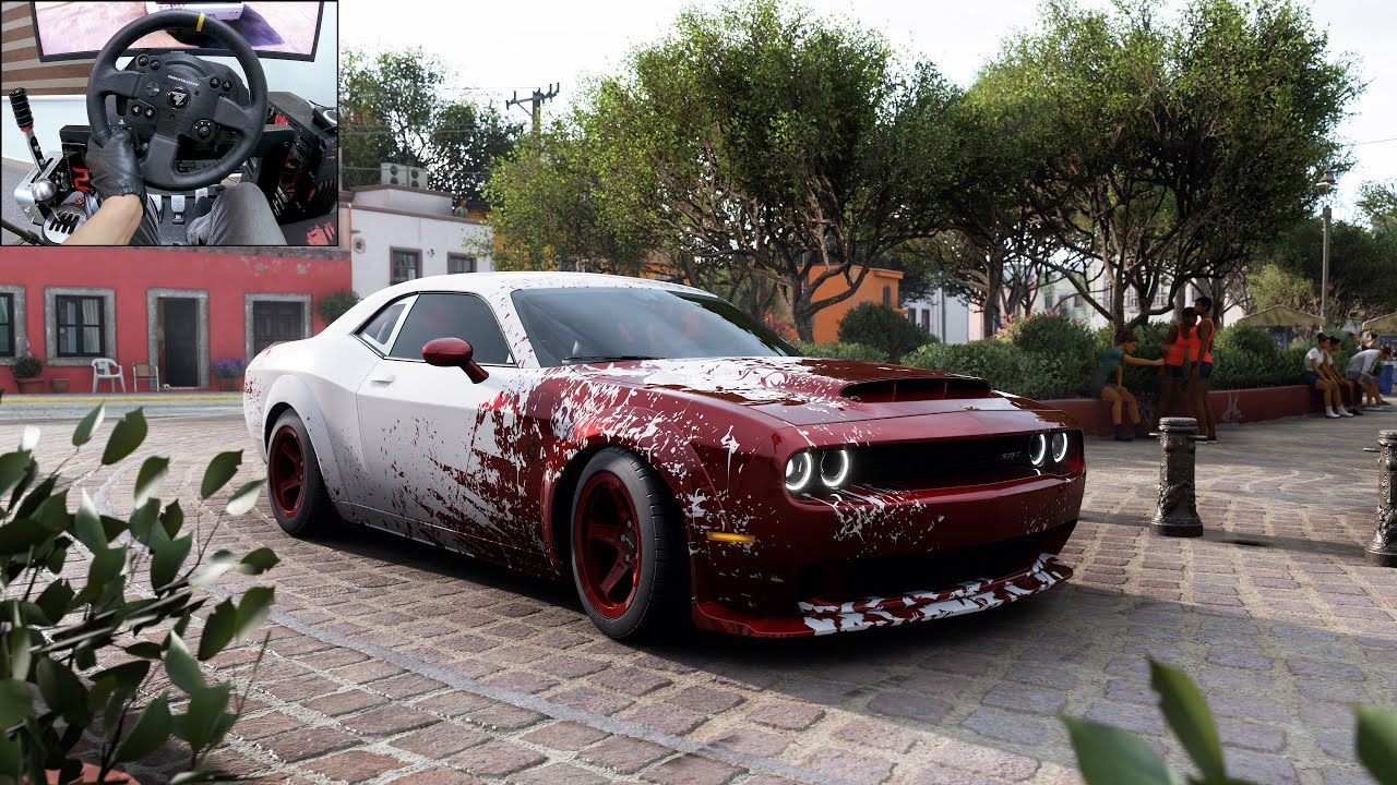 Dodge Demon - Forza Horizon 5 | Thrustmaster TX gameplay