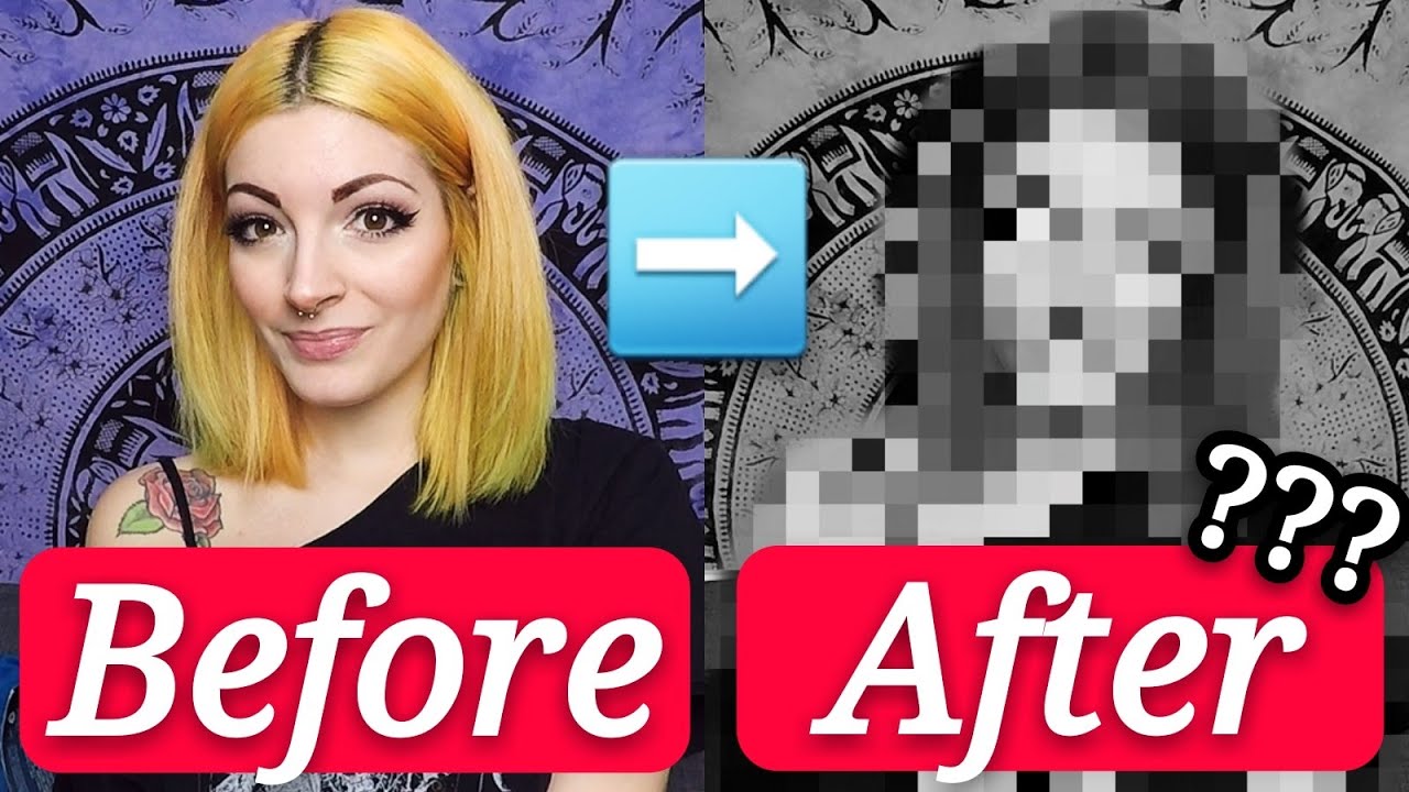 HAIR MAKEOVER! I try to dye my hair neon fluo orange with MANIC PANIC! fail or not fail?