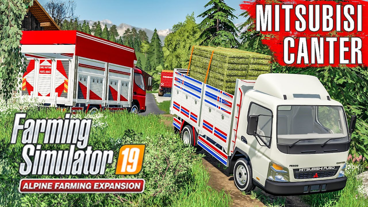 *MİTSUBİSHİ CANTER İLE DEDEME YARDIM ETTİM* ROLEPLAY | FS19