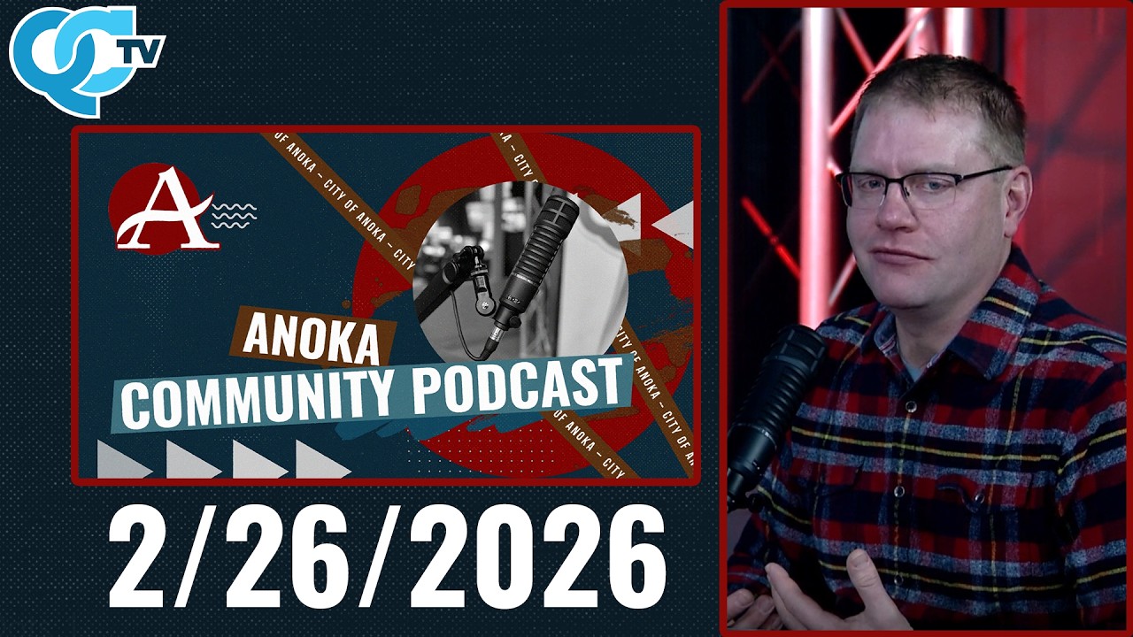 Anoka Podcast Episode 1 (Ticknor Hill & The Anoka County Historical Society) | Anoka, MN | QCTV