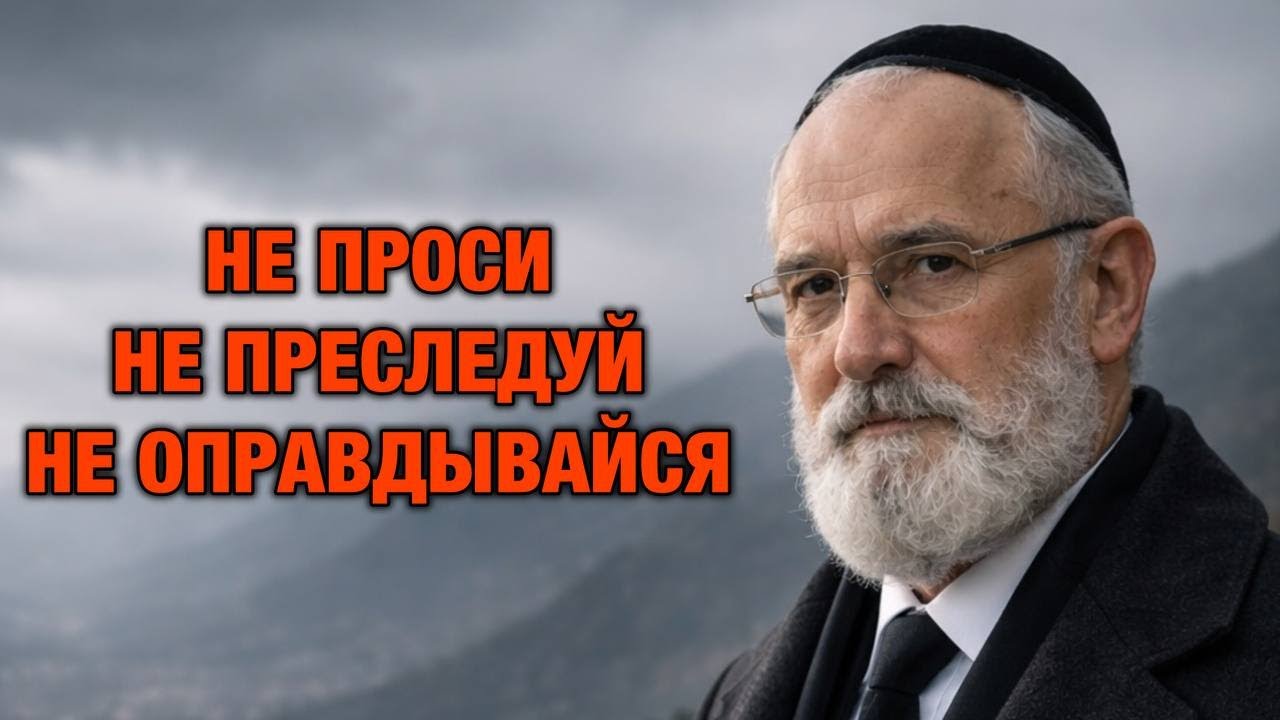 Никогда не преследуй, не умоляй и не объясняй — это спасёт твою жизнь | Еврейская Мудрость