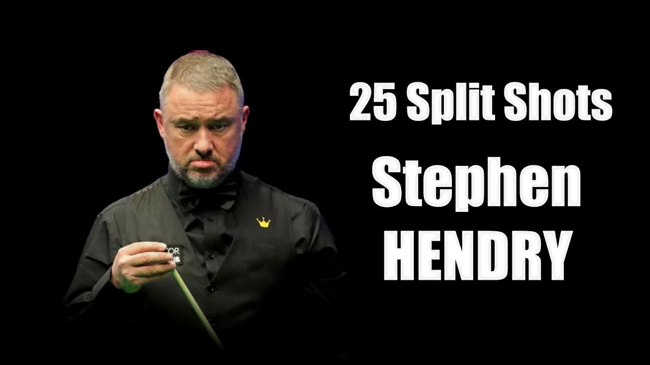 Stephen Hendry Loves Split Shots!