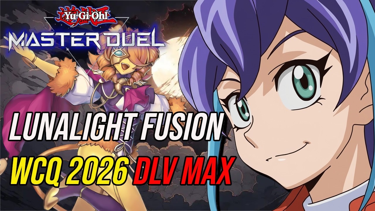 Lunalight Fusion DLV MAX WCQ 2026 | Yu-Gi-Oh! Master Duel