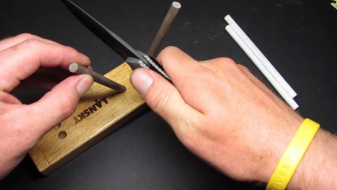 Заточка ножей: палочки Lansky Turnbox Crock Sticks