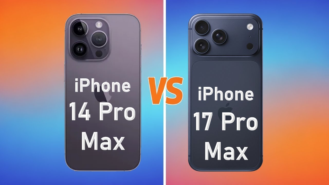 iPhone 17 Pro Max vs iPhone 14 Pro Max