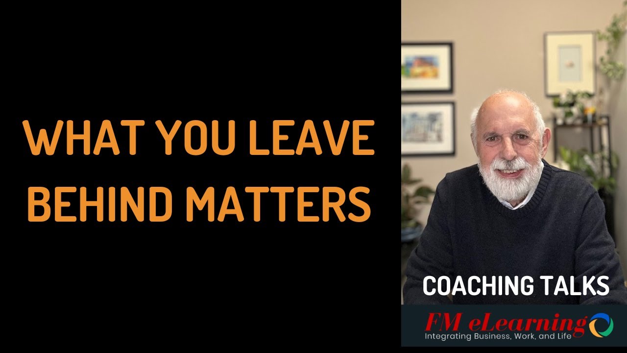 PODCAST 147 COACHING TALKS:: The Leadership Footprint: What You Leave Behind Matters