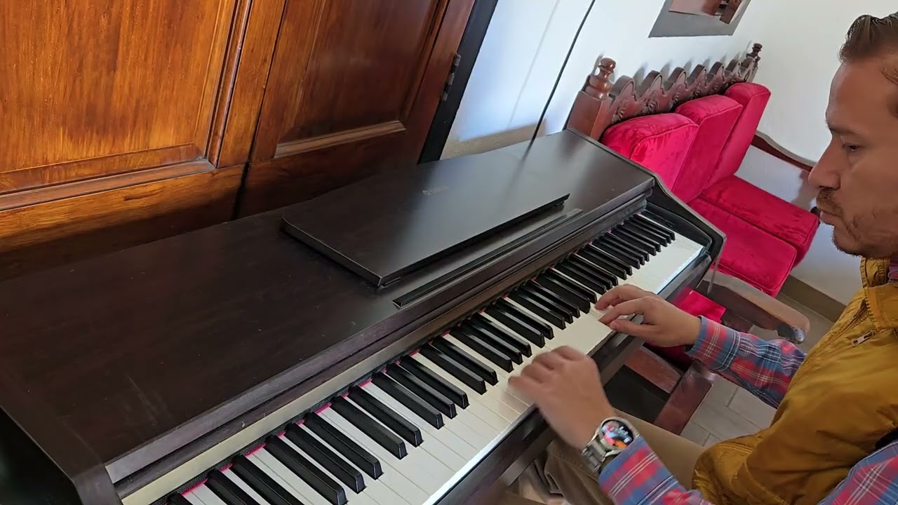 No Voy a Llorar en Piano Los Diablitos 