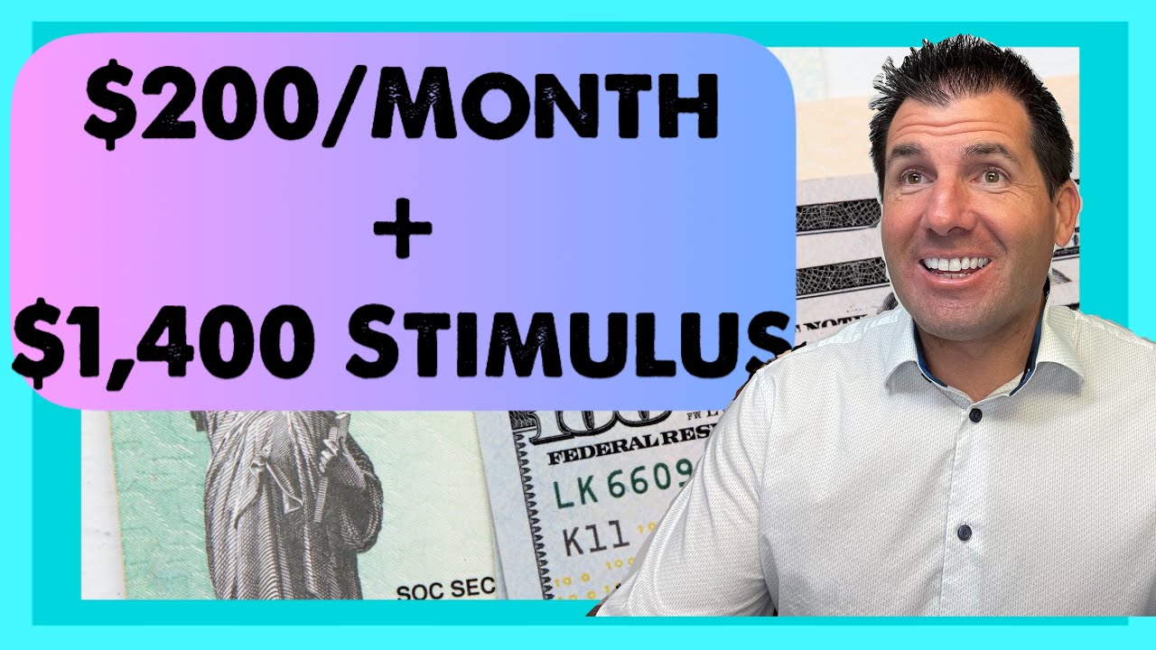 $200 Raise & $1,400 4th Stimulus Check | Social Security, SSDI, SSI, Low Income