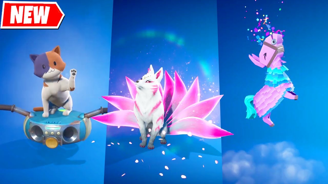 All NEW Sidekicks/Pets Emotes