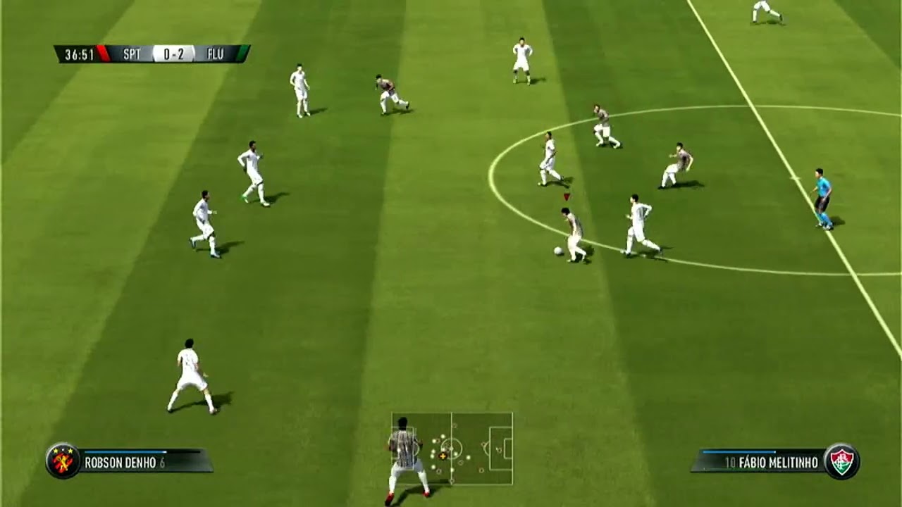 Liga Do Brasil Fifa 19 PS3 Sport x Fluminense  