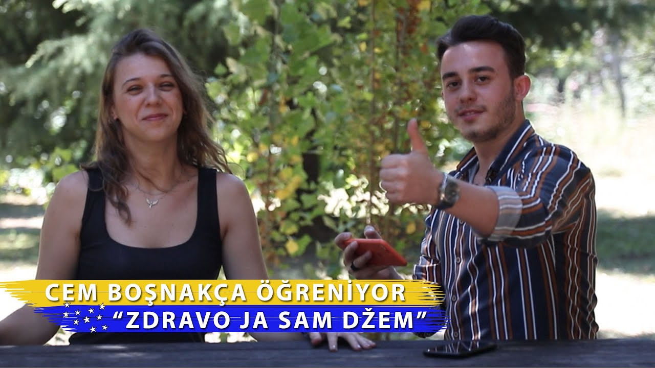 Cem Boşnakça öğrenmeye çalışıyor